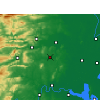 Nearby Forecast Locations - Linli - Carte