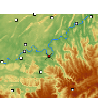 Nearby Forecast Locations - Hejiang - Carte