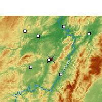 Nearby Forecast Locations - Huaihua - Carte