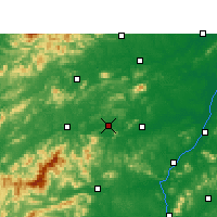 Nearby Forecast Locations - Fenyi - Carte