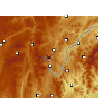 Nearby Forecast Locations - Fuquan - Carte
