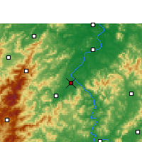 Nearby Forecast Locations - Wan'an - Carte