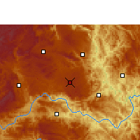 Nearby Forecast Locations - Anlong - Carte