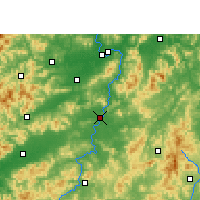 Nearby Forecast Locations - Xinfeng/JXI - Carte