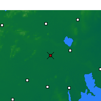 Nearby Forecast Locations - Suining/JSU - Carte