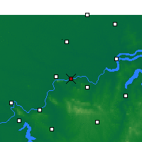 Nearby Forecast Locations - Bengbu - Carte