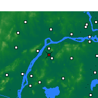 Nearby Forecast Locations - Nankin - Carte