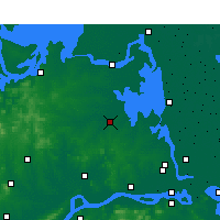 Nearby Forecast Locations - Tianchang - Carte