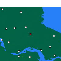 Nearby Forecast Locations - Rugao - Carte