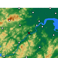Nearby Forecast Locations - Fuyang - Carte