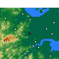 Nearby Forecast Locations - Deqing/ZHJ - Carte