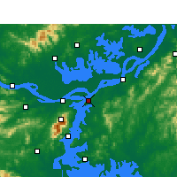 Nearby Forecast Locations - Hukou - Carte