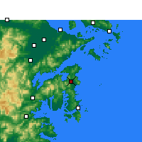 Nearby Forecast Locations - Xiangshan - Carte
