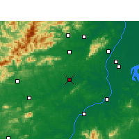 Nearby Forecast Locations - Gao'an - Carte