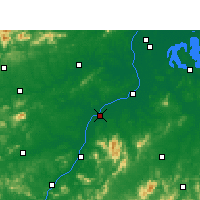 Nearby Forecast Locations - Zhangshu - Carte