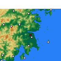 Nearby Forecast Locations - Hongjia - Carte