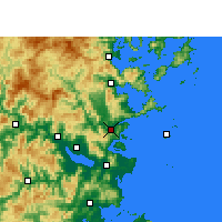 Nearby Forecast Locations - Lianjiang - Carte