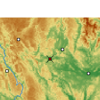 Nearby Forecast Locations - Hechi - Carte