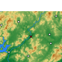 Nearby Forecast Locations - Longchuan - Carte