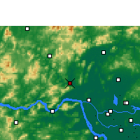 Nearby Forecast Locations - Sihui - Carte