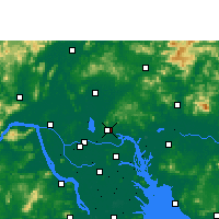 Nearby Forecast Locations - Tianhe - Carte