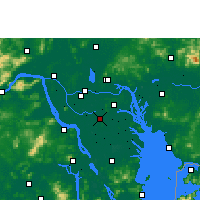 Nearby Forecast Locations - Shunde - Carte