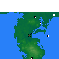 Nearby Forecast Locations - Haikang - Carte