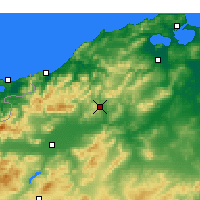 Nearby Forecast Locations - Béja - Carte