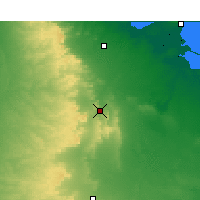 Nearby Forecast Locations - Tataouine - Carte