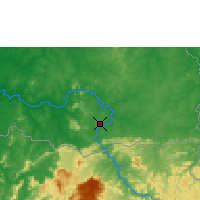 Nearby Forecast Locations - Kédougou - Carte