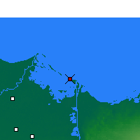 Nearby Forecast Locations - Port-Saïd - Carte