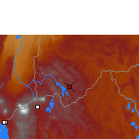 Nearby Forecast Locations - Kabale - Carte