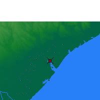 Nearby Forecast Locations - Quélimane - Carte