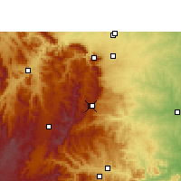 Nearby Forecast Locations - Graskop - Carte