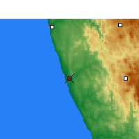 Nearby Forecast Locations - Koingnaas - Carte