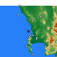 Nearby Forecast Locations - Robben - Carte