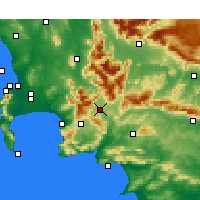 Nearby Forecast Locations - Vyeboom - Carte