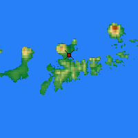 Nearby Forecast Locations - Adak - Carte