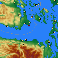Nearby Forecast Locations - Victoria - Carte