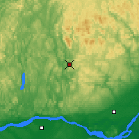 Nearby Forecast Locations - St Jovite - Carte