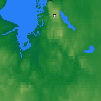 Nearby Forecast Locations - Kugaaruk - Carte