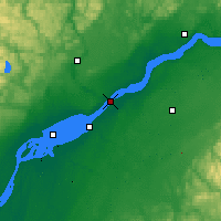Nearby Forecast Locations - Trois-Rivières - Carte