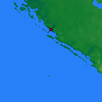 Nearby Forecast Locations - Inukjuak - Carte
