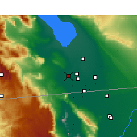 Nearby Forecast Locations - El Centro - Carte