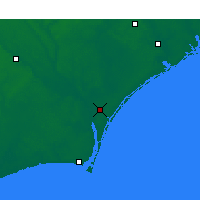 Nearby Forecast Locations - Wilmington - Carte