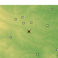 Nearby Forecast Locations - Norman - Carte