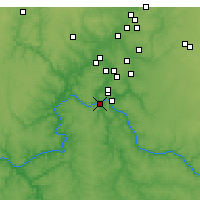 Nearby Forecast Locations - Covington - Carte