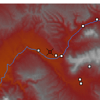 Nearby Forecast Locations - Grand Junction - Carte