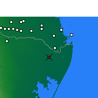 Nearby Forecast Locations - Matamoros - Carte