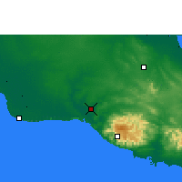 Nearby Forecast Locations - Cienfuegos - Carte